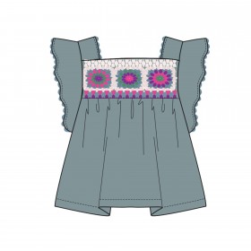 Blouse La Playa - Bleu