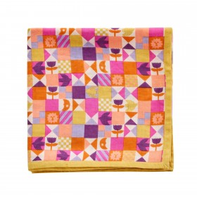 Foulard Indien - Patchy Miel