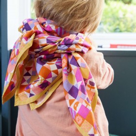 Foulard Indien - Patchy Miel