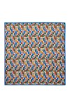 Petit Foulard Indien - Patchy Blue