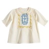 Blouse Abele - Ecru/Pink