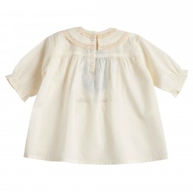 Blouse Abele - Ecru/Rose
