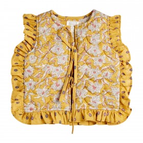 Gilet sans manches Kimi - Curcuma