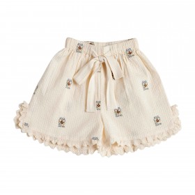 Short Ivy - Ecru/Bleu