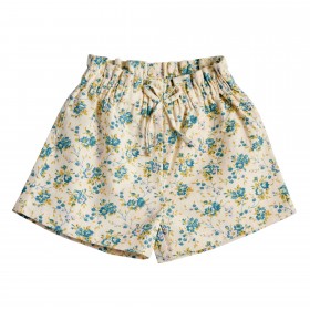 Short Mila - Ecru/Bleu