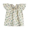 Robe Candice - Ecru/Bleu
