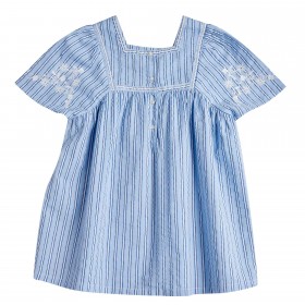 Robe Augustine - Bleu/Blanc