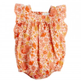 Barboteuse Lionetta - Ecru/Rose