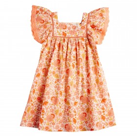 Robe Essie - Ecru/Rose