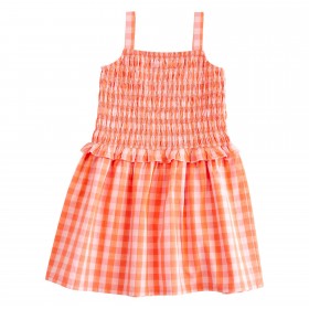 Robe Gaia - Vichy Rose