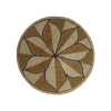 Wall decorations in natural sea grass.