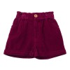 Short en velours Noisette - Cassis