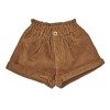 Short en velours Noisette - Honey