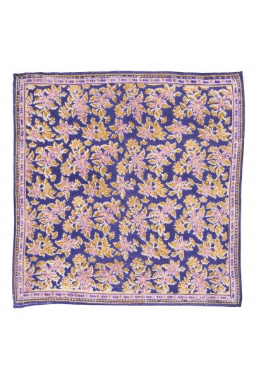 Small Indian Scarf - Arya Indigo