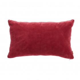 Housse de coussin - Velours Aubergine