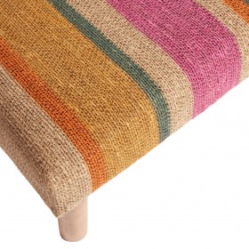 PRECO - Bench- Rayure multico rose