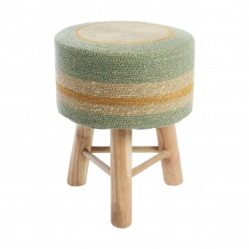 Tabouret - Vert Ecru