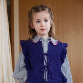 Blouse Sydney - Blue / White Stripes