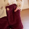 Short en velours Noisette - Cassis