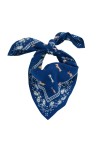 Small Indian Scarf - Teckel Indigo