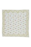 Small Indian Scarf - Teckel Ecru