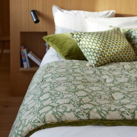 Housse de coussin - Velours Absynthe