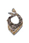 Petit Foulard Indien - Azur