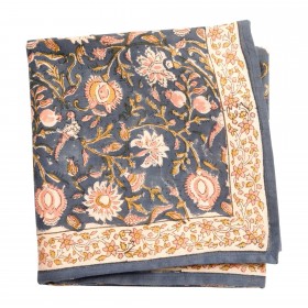 Foulard Indien - Miraj Indigo