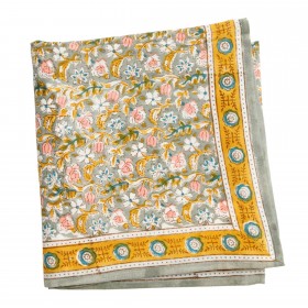 Foulard Indien - Absynthe Vert de Gris
