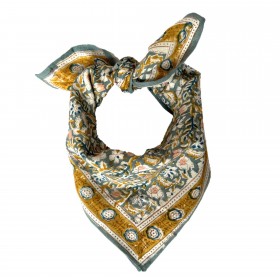 Indian Scarf Absynthe Blue Green Kid