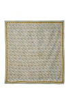Small Indian Scarf - Absynthe Blue Green