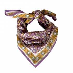 Foulard Indien Enfant - Absynthe Purple