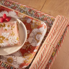 Lot de 2 Sets de Table - Meera Bronze