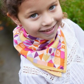 Indian Kid's Scarf - Patchy Miel