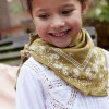 Foulard Indien Enfant - Teckel Olive