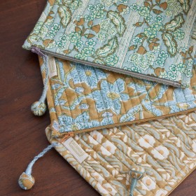 Petite pochette - Lotus Kaki