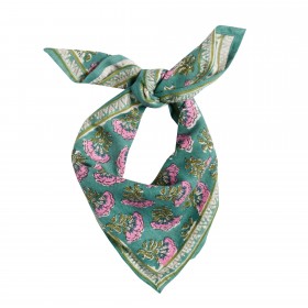 Foulard Indien Enfant - Namaste Vert