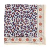 Indian Scarf - Leopard Beige Navy