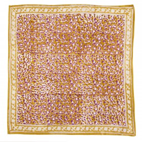 Indian Scarf Kid - Leopard Absynthe