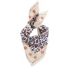 Indian Scarf Kid - Leopard Beige Navy