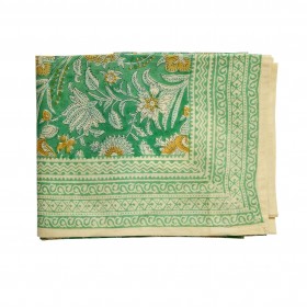 Table cloth - Nerhu Green