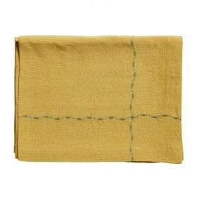 Table cloth Meadow - Linen & Cotton Safran
