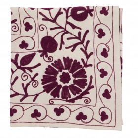 Suzani - Ecru/Purple