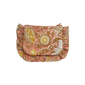 Petite pochette à volants - Nerhu Pink