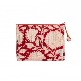Small Pouch - Maya Burgundy
