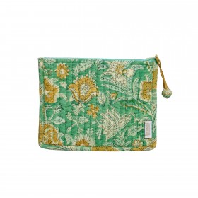 Small Pouch - Nerhu Green