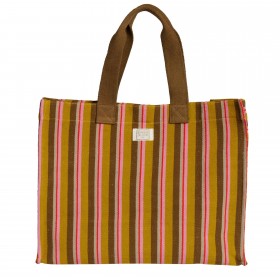 City Bag - Striped Olive