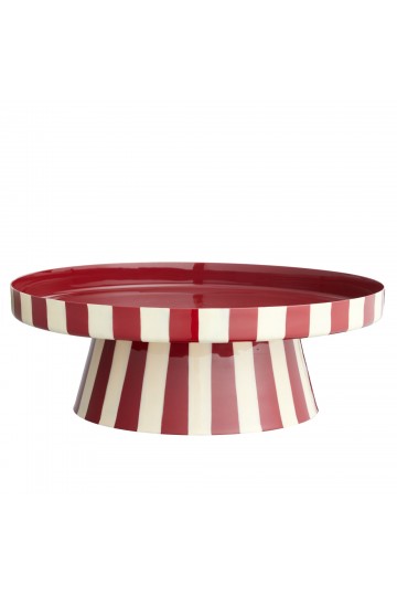 Cake stand L - Burgundy
