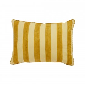 Housse de coussin - Rayures Kiwi