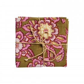 Lot de 2 Serviettes de Table - Jakarta Olive